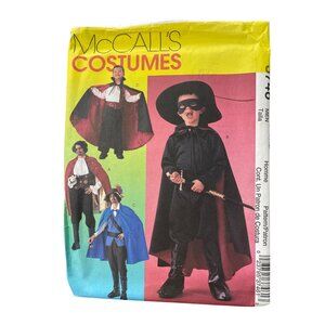 Y2K McCalls 3746 Pattern Size Small-XL Mens Costumes Pirate Vintage 2002 UNCUT